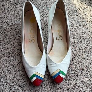Selby Women's White Multicolor Flats